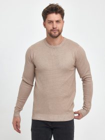 Джемпер Trend Collection модель TC9911BeigeSVTRMN Фото