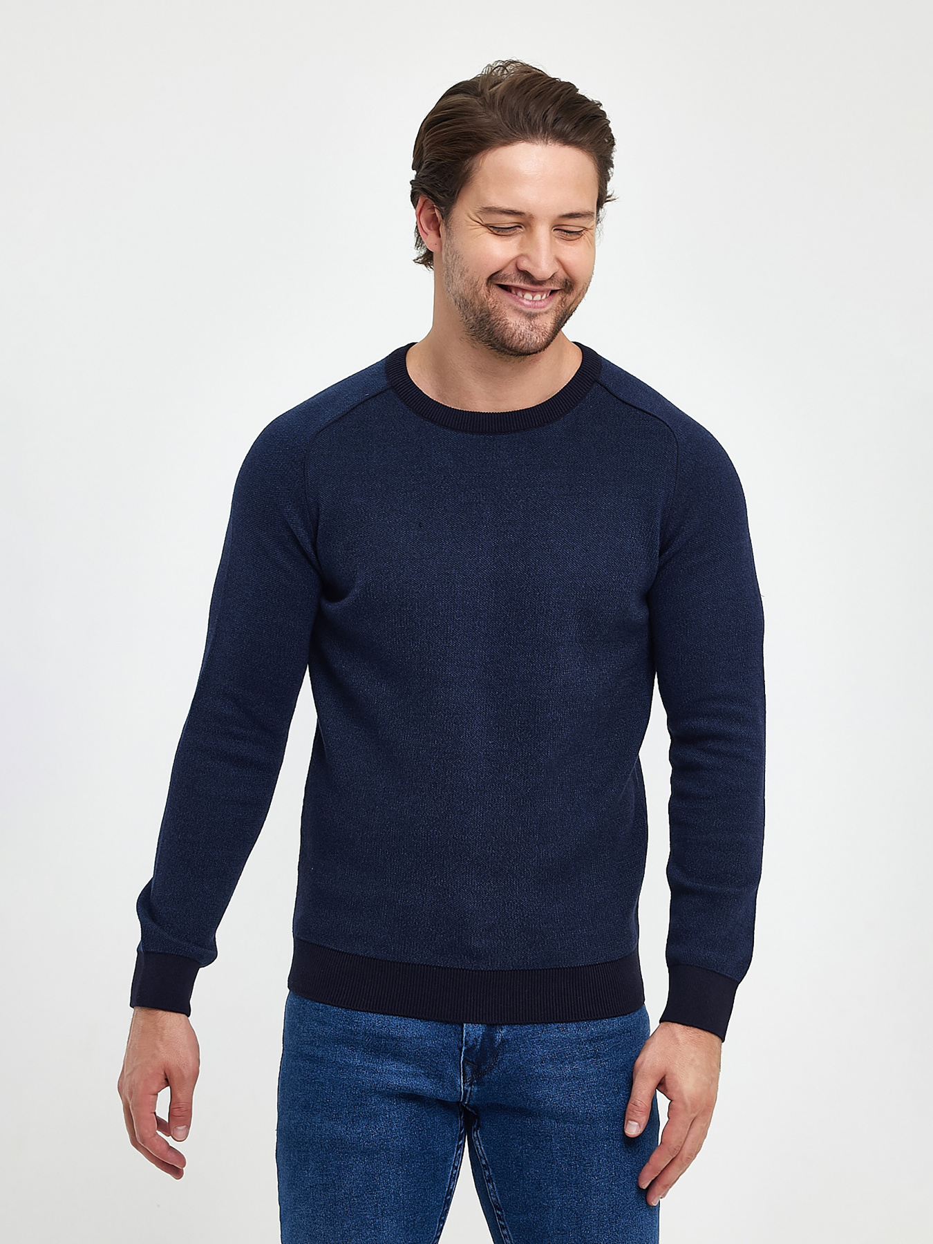 Джемпер Trend Collection модель TC9895DarkBlueSVTRMN Фото