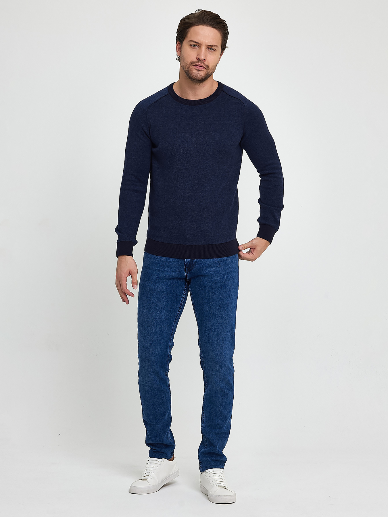 Джемпер Trend Collection модель TC9895DarkBlueSVTRMN Фото