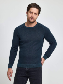 Джемпер Trend Collection модель TC9894DarkGreenSVTRMN Фото