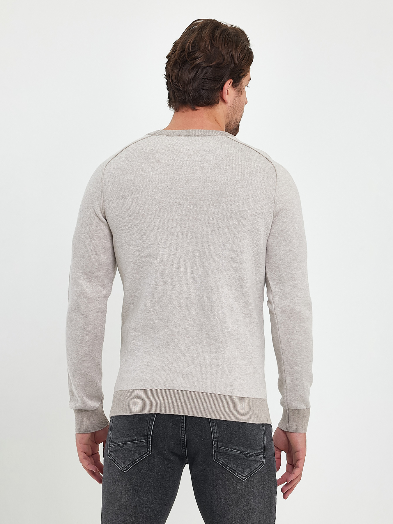 Джемпер Trend Collection модель TC9891BeigeSVTRMN Джемпер Trend Collection модель TC9891BeigeSVTRMN Фото