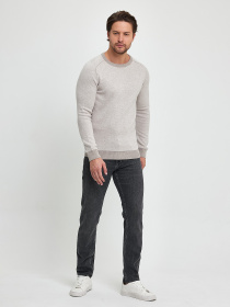 Джемпер Trend Collection модель TC9891BeigeSVTRMN Джемпер Trend Collection модель TC9891BeigeSVTRMN Фото