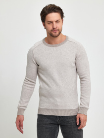 Джемпер Trend Collection модель TC9891BeigeSVTRMN Джемпер Trend Collection модель TC9891BeigeSVTRMN Фото