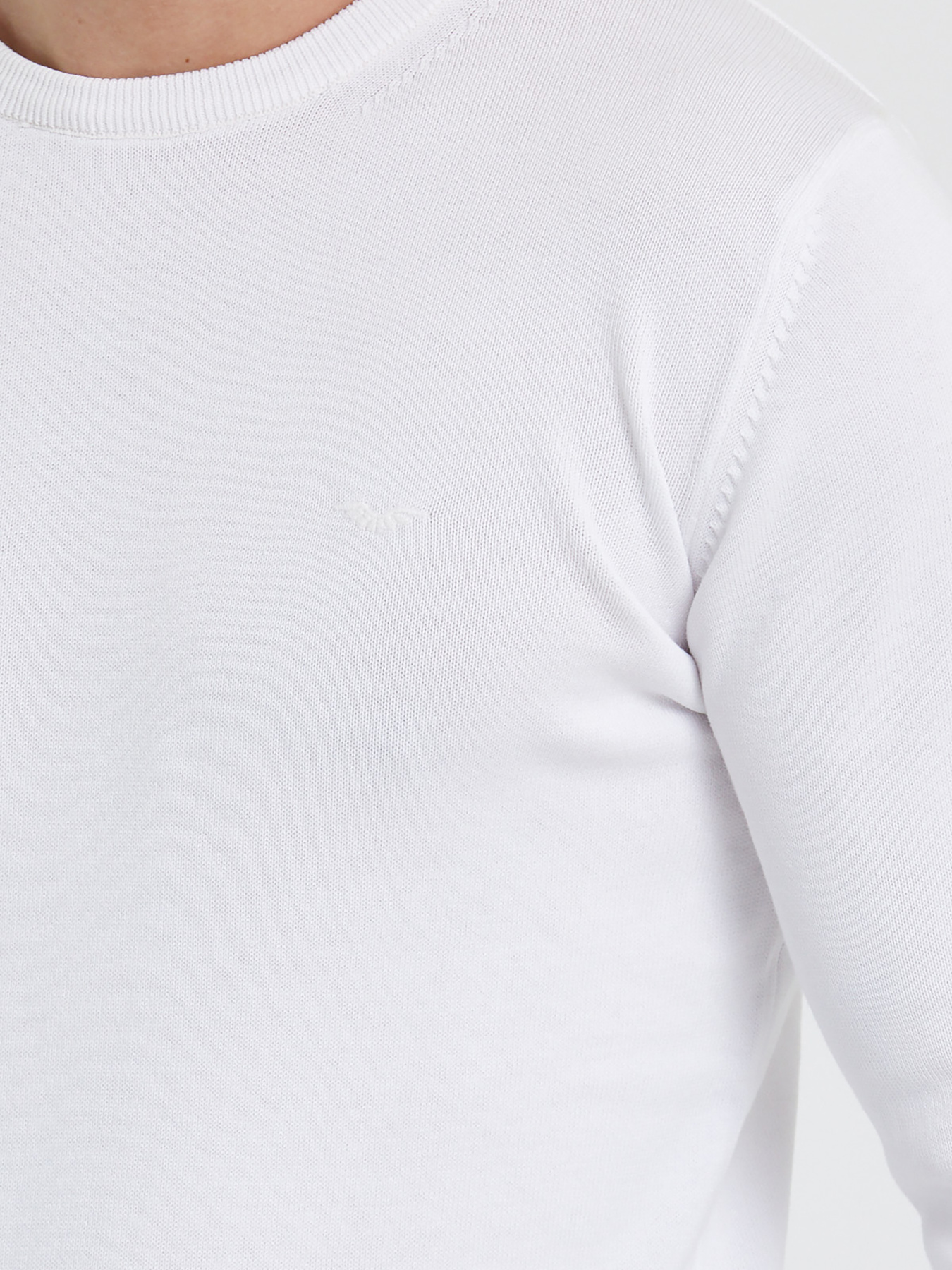 Джемпер Trend Collection модель TC9778WhiteSVTRMN Фото
