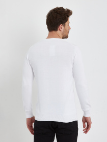 Джемпер Trend Collection модель TC9778WhiteSVTRMN Фото