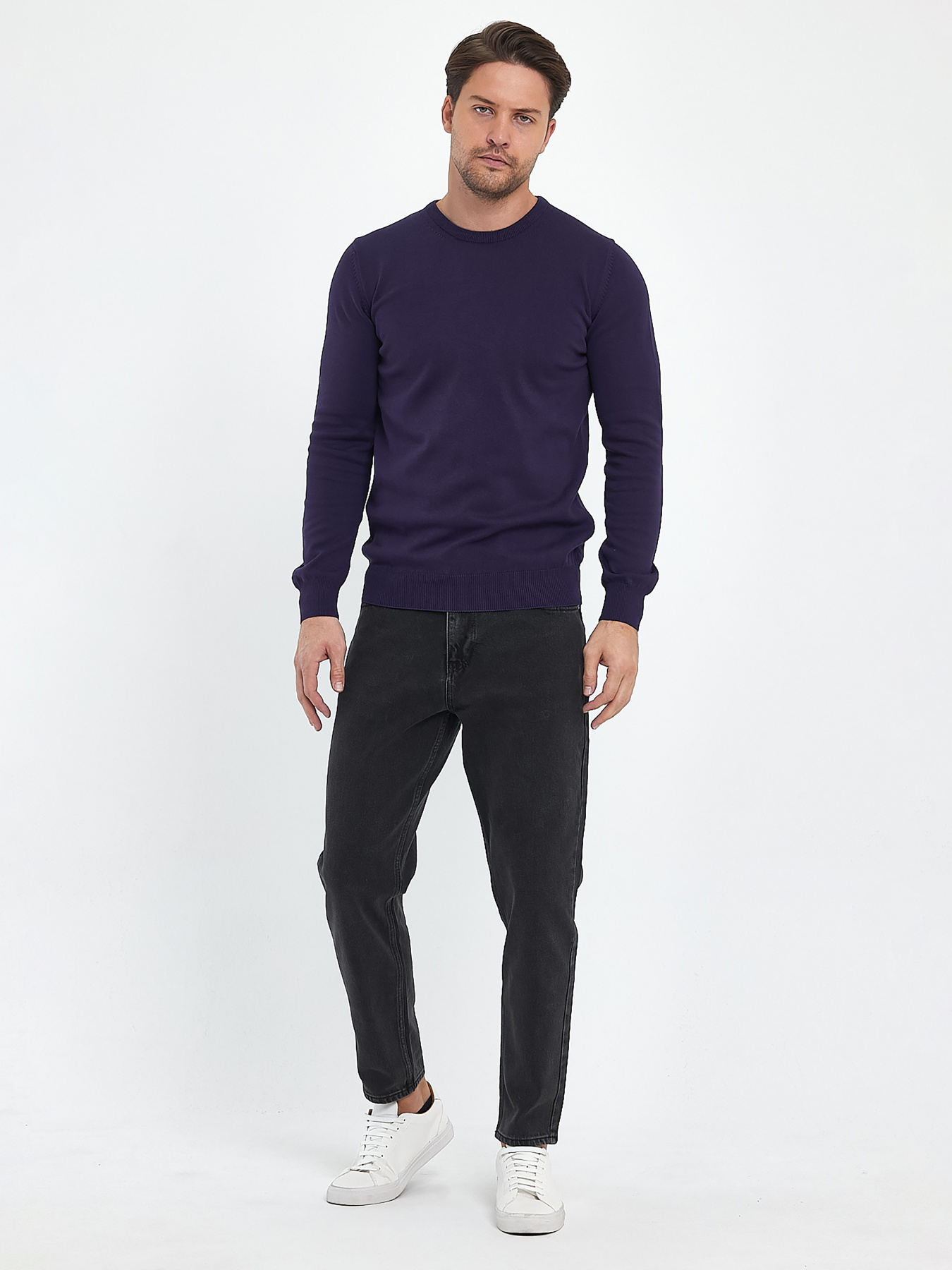 Джемпер Trend Collection модель TC9670VioletSVTRMN Фото