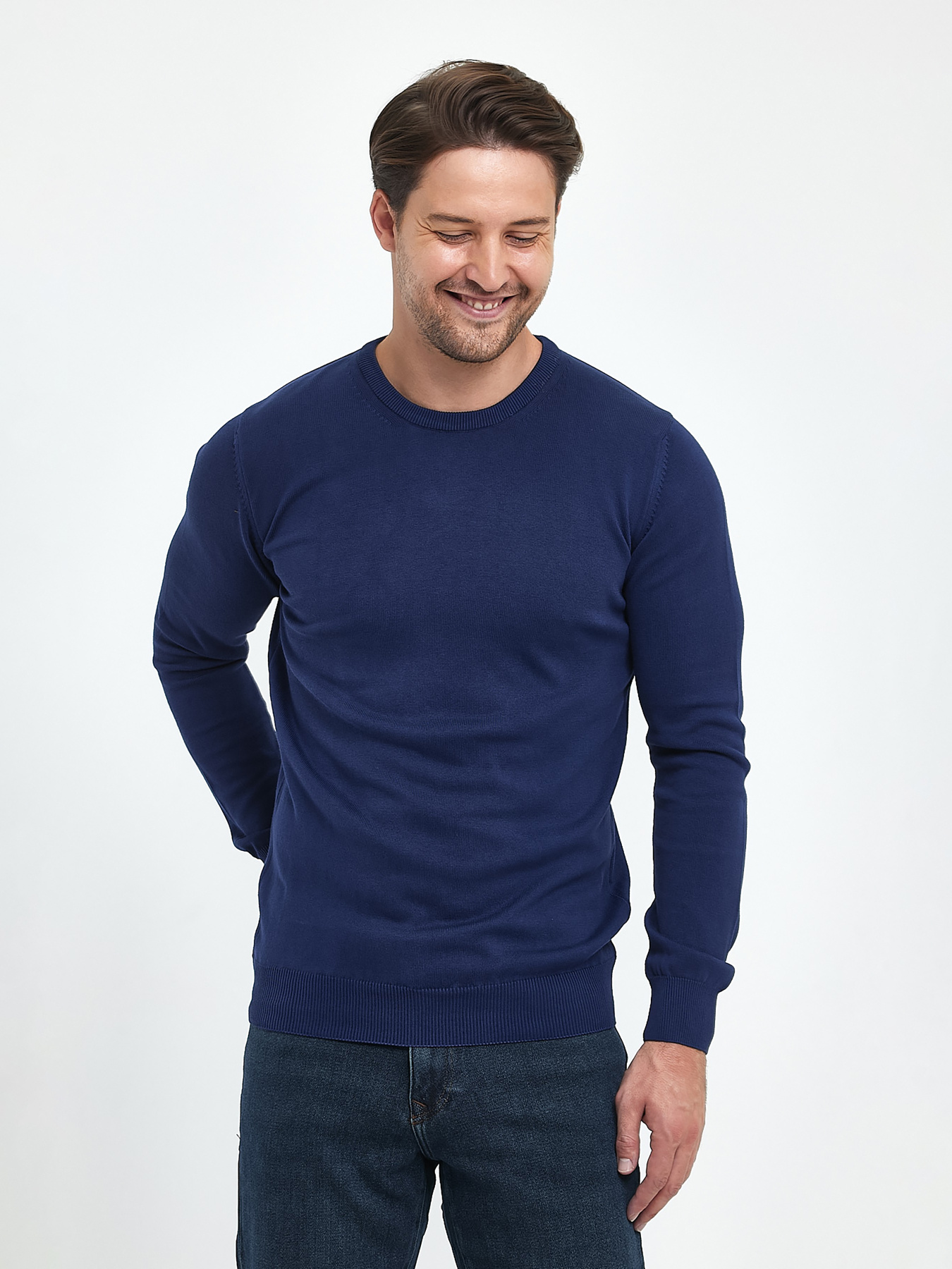 Джемпер Trend Collection модель TC9667BlueSVTRMN Фото