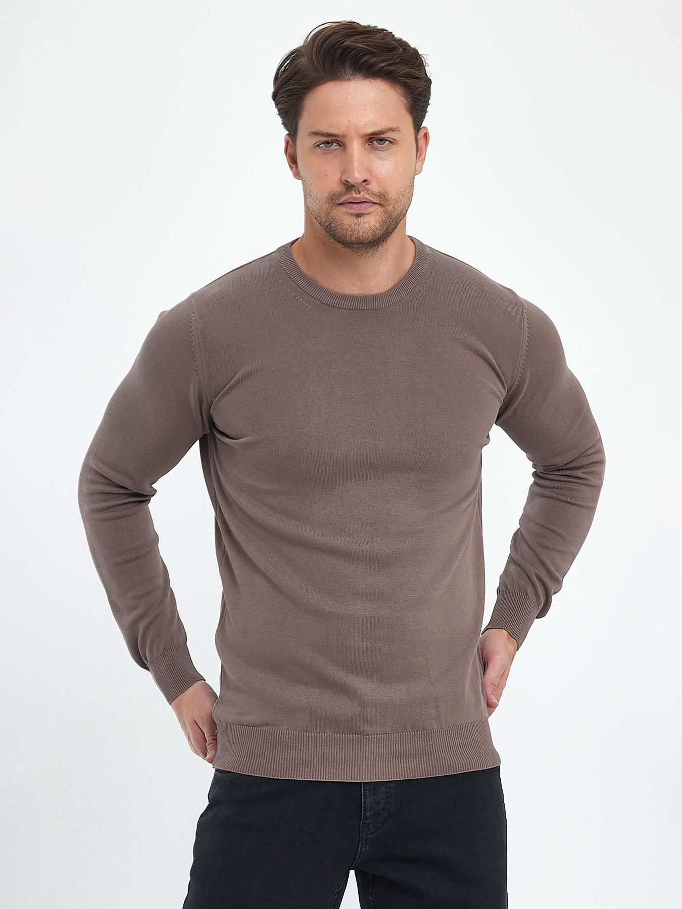 Джемпер Trend Collection модель TC9644BrownSVTRMN Фото