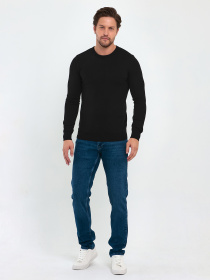 Джемпер Trend Collection модель TC9618BlackSVTRMN Джемпер Trend Collection модель TC9618BlackSVTRMN Фото