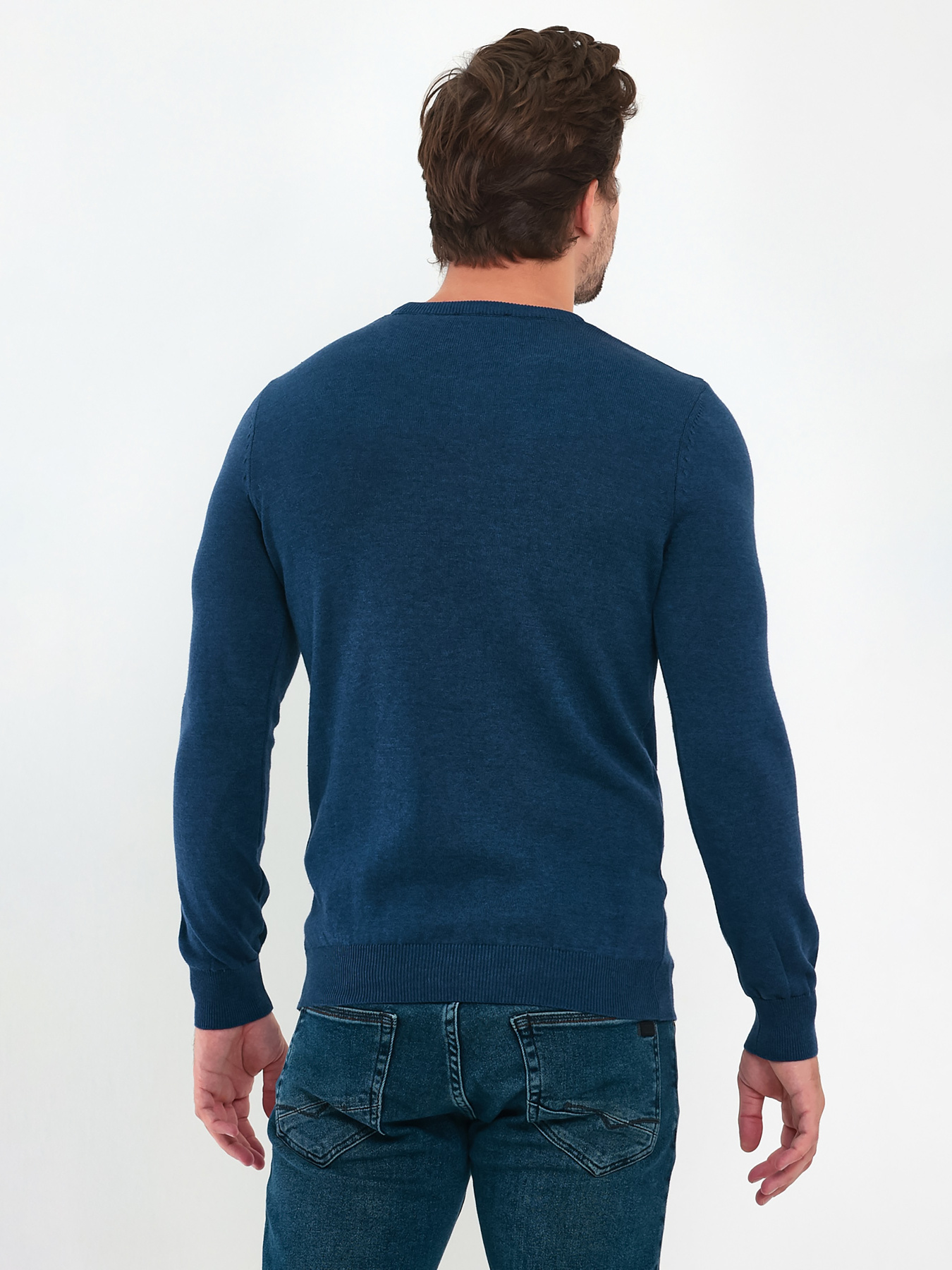 Джемпер Trend Collection модель TC9615BlueSVTRMN Фото