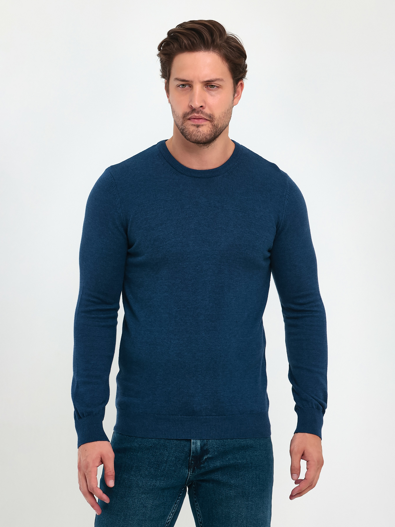 Джемпер Trend Collection модель TC9615BlueSVTRMN Фото