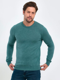 Джемпер Trend Collection модель TC9613LightGreenSVTRMN Фото