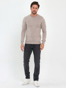 Джемпер Trend Collection модель TC9609BeigeSVTRMN Фото