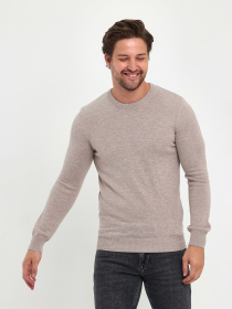 Джемпер Trend Collection модель TC9609BeigeSVTRMN Фото