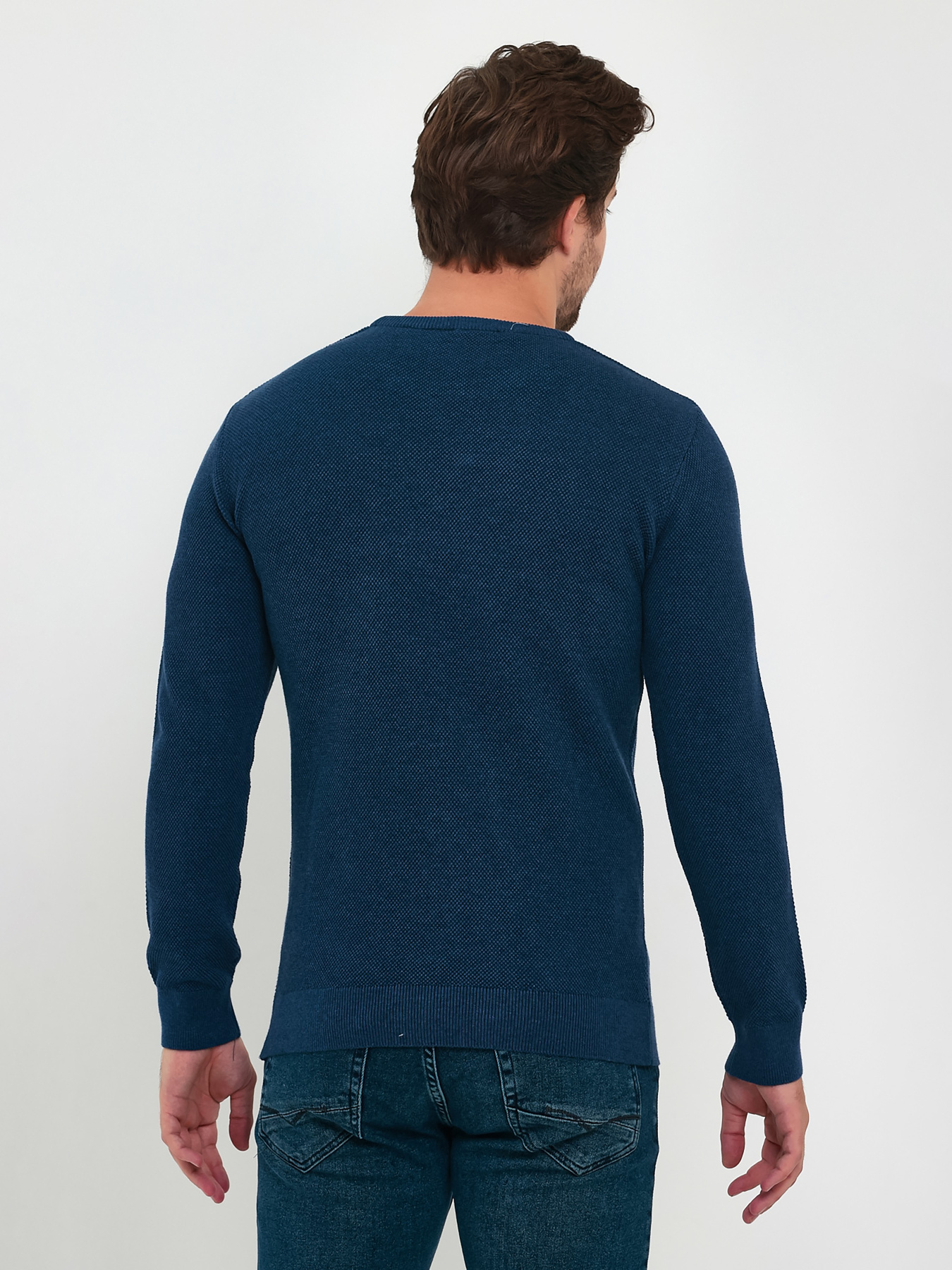 Джемпер Trend Collection модель TC9585DarkBlueSVTRMN Фото