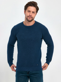 Джемпер Trend Collection модель TC9585DarkBlueSVTRMN Джемпер Trend Collection модель TC9585DarkBlueSVTRMN Фото