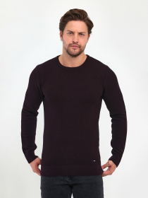 Джемпер Trend Collection модель TC9583BordoSVTRMN Джемпер Trend Collection модель TC9583BordoSVTRMN Фото