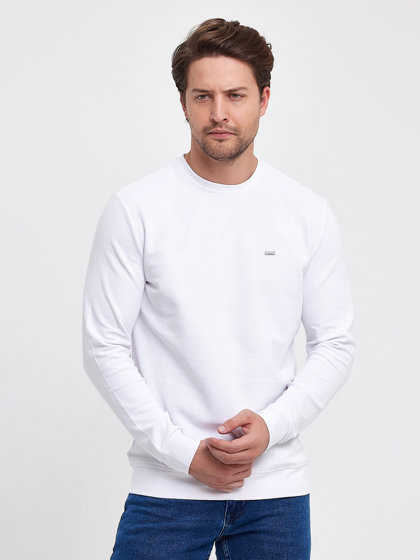 Свитшот Trend Collection модель TC9545WhiteSVTRMN Фото