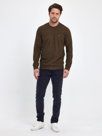 Джемпер Trend Collection модель TC9542OliveSVTRMN Джемпер Trend Collection модель TC9542OliveSVTRMN Фото