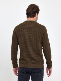 Джемпер Trend Collection модель TC9542OliveSVTRMN Джемпер Trend Collection модель TC9542OliveSVTRMN Фото