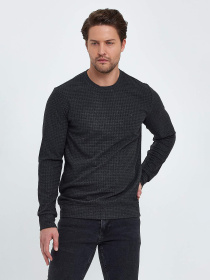 Джемпер Trend Collection модель TC9540GreySVTRMN Джемпер Trend Collection модель TC9540GreySVTRMN Фото