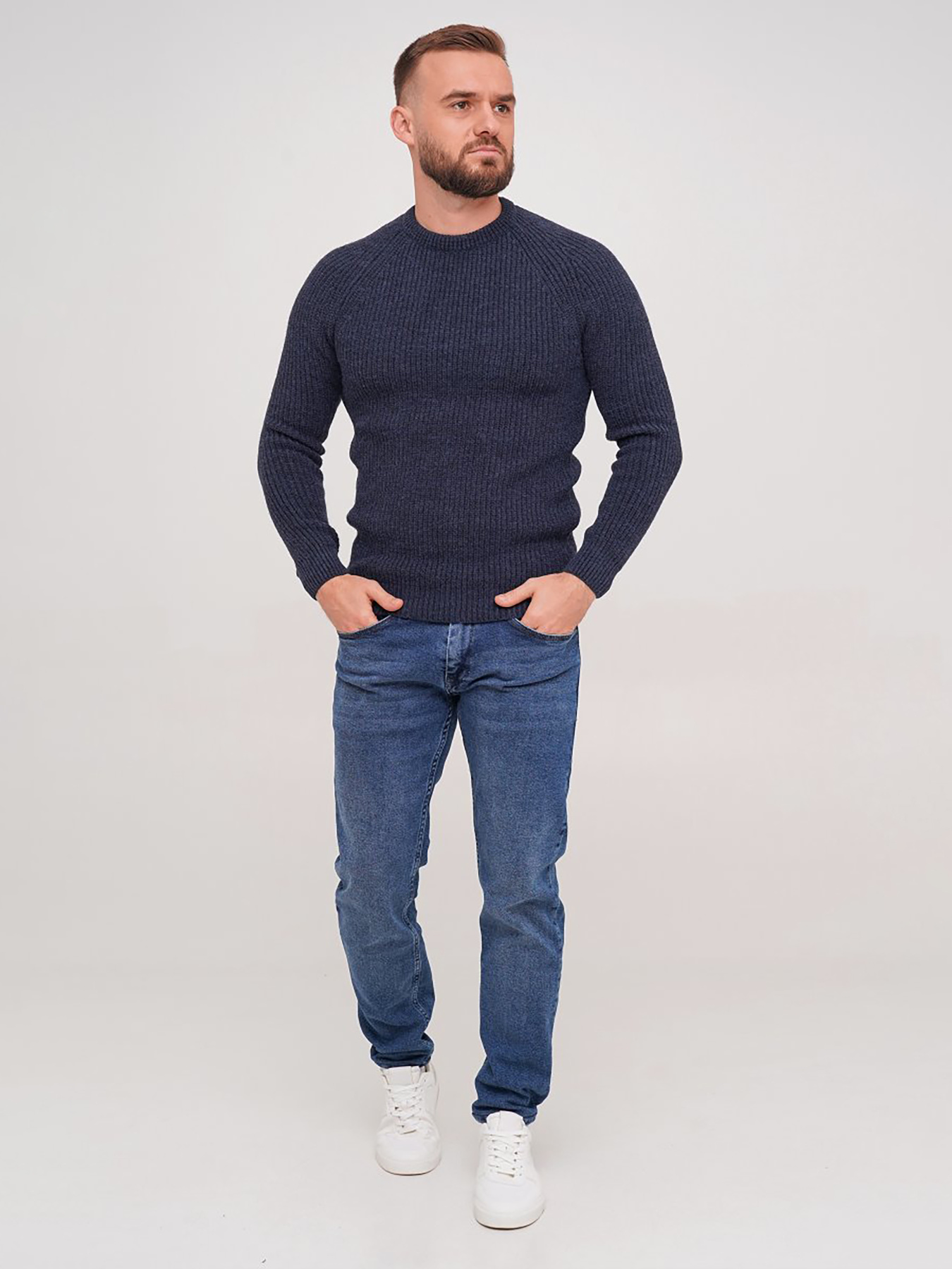 Джемпер Trend Collection модель TC7210BlueSVTRMN Джемпер Trend Collection модель TC7210BlueSVTRMN Фото