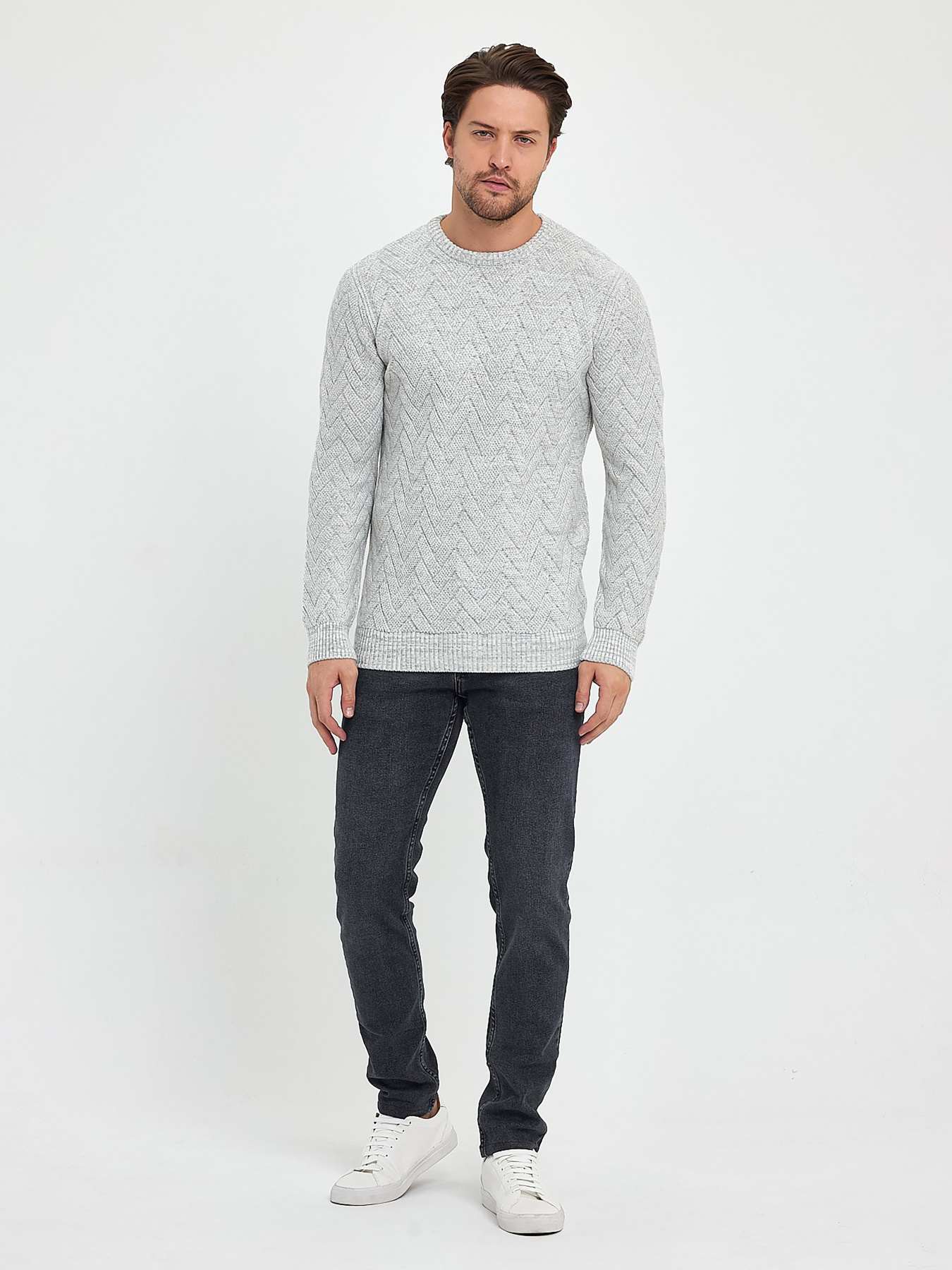 Джемпер Trend Collection модель TC7206GreySVTRMN Джемпер Trend Collection модель TC7206GreySVTRMN Фото