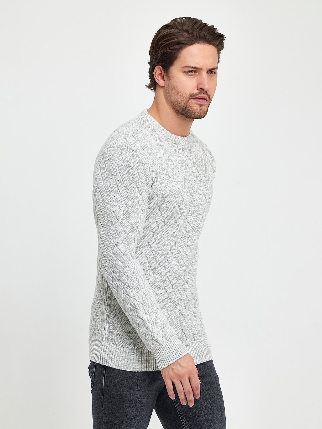 Джемпер Trend Collection модель TC7206GreySVTRMN Джемпер Trend Collection модель TC7206GreySVTRMN Фото