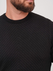 Джемпер Trend Collection модель TC7197BlackSVTRMN Фото