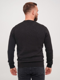 Джемпер Trend Collection модель TC7197BlackSVTRMN Фото