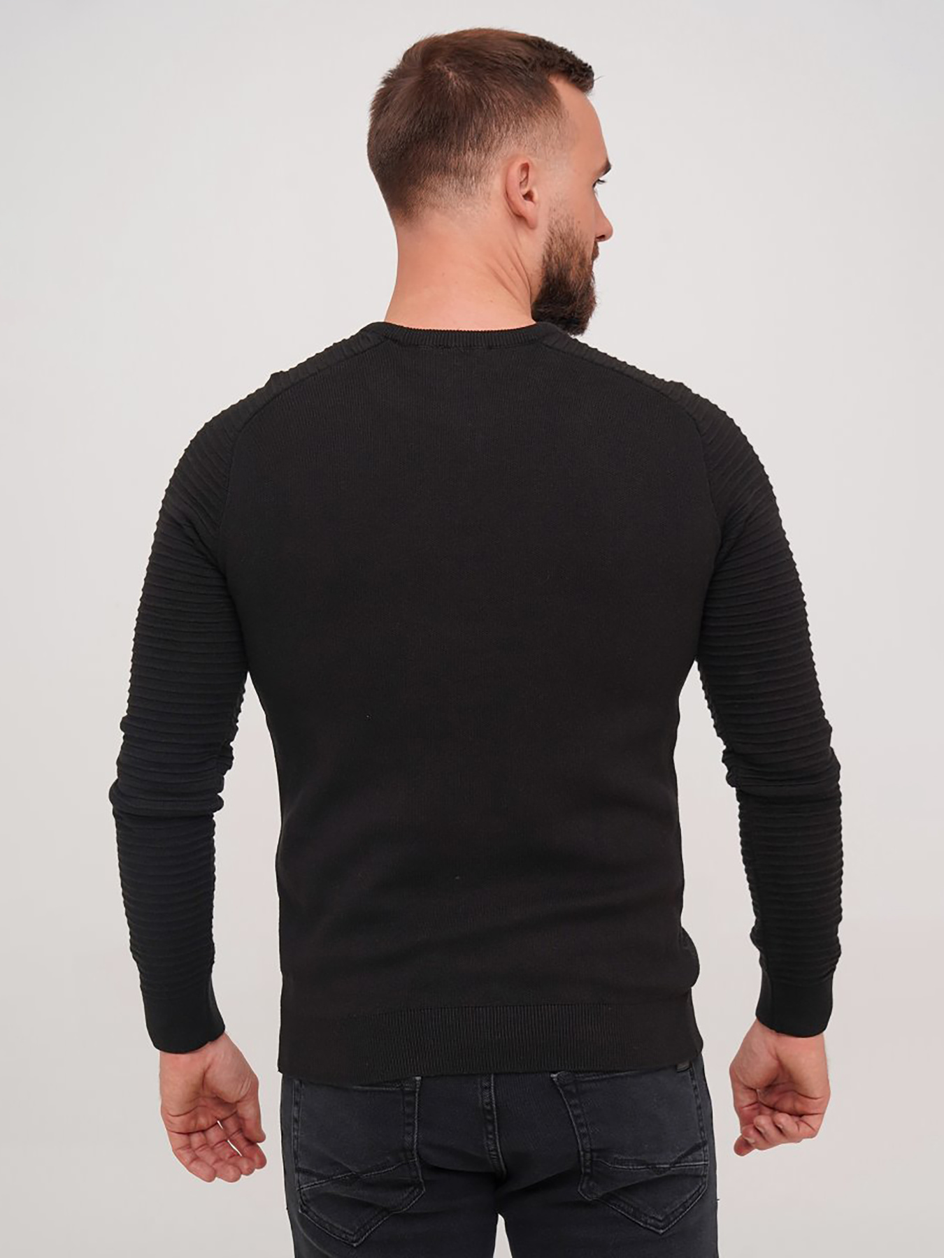 Джемпер Trend Collection модель TC7135BlackSVTRMN Фото