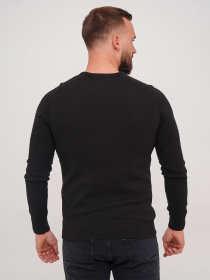 Джемпер Trend Collection модель TC7135BlackSVTRMN Джемпер Trend Collection модель TC7135BlackSVTRMN Фото