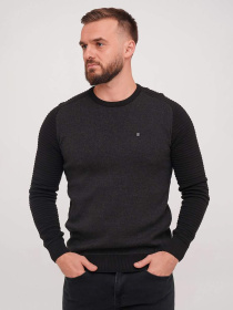 Джемпер Trend Collection модель TC7135BlackSVTRMN Джемпер Trend Collection модель TC7135BlackSVTRMN Фото