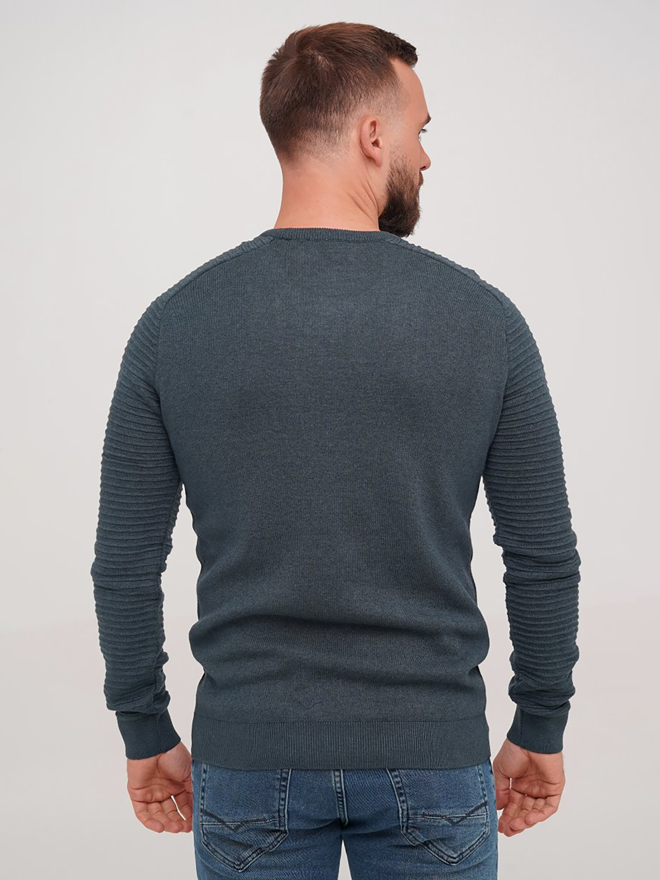 Джемпер Trend Collection модель TC7133GreenBlueSVTRMN Фото