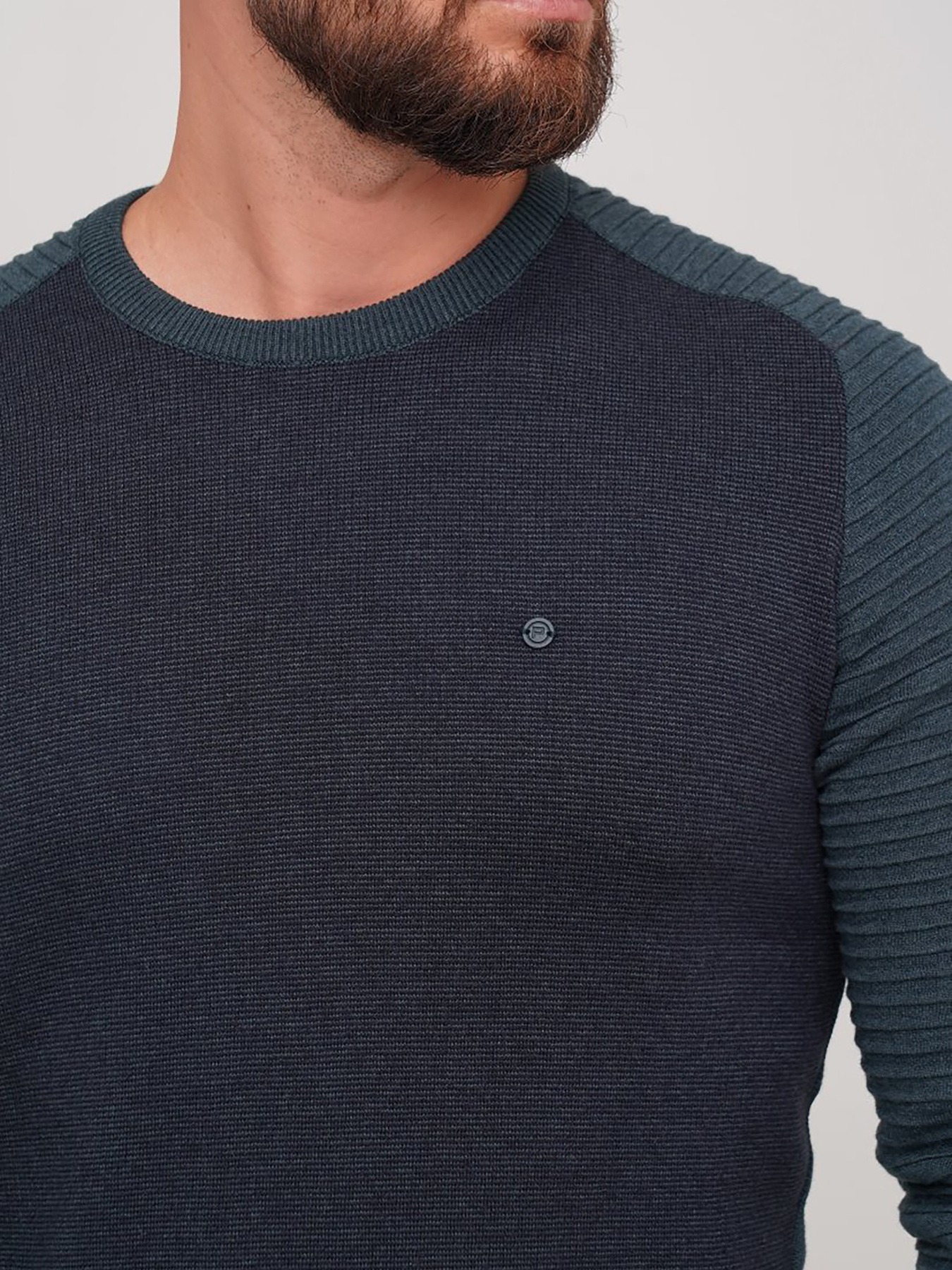 Джемпер Trend Collection модель TC7133GreenBlueSVTRMN Фото