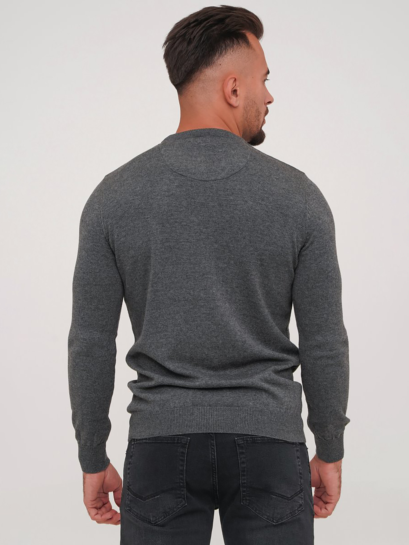 Джемпер Trend Collection модель TC6973GreySVTRMN Фото