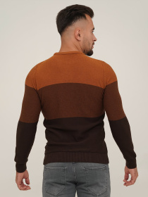 Джемпер Trend Collection модель TC6818BrownSVTRMN Фото