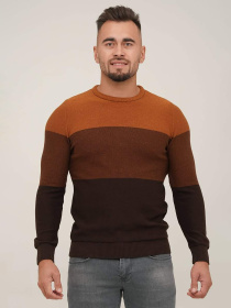 Джемпер Trend Collection модель TC6818BrownSVTRMN Фото