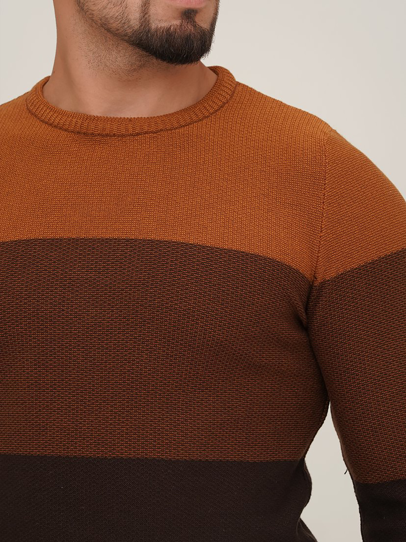 Джемпер Trend Collection модель TC6818BrownSVTRMN Фото