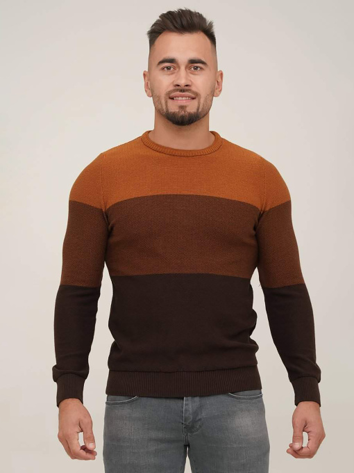 Джемпер Trend Collection модель TC6818BrownSVTRMN Фото
