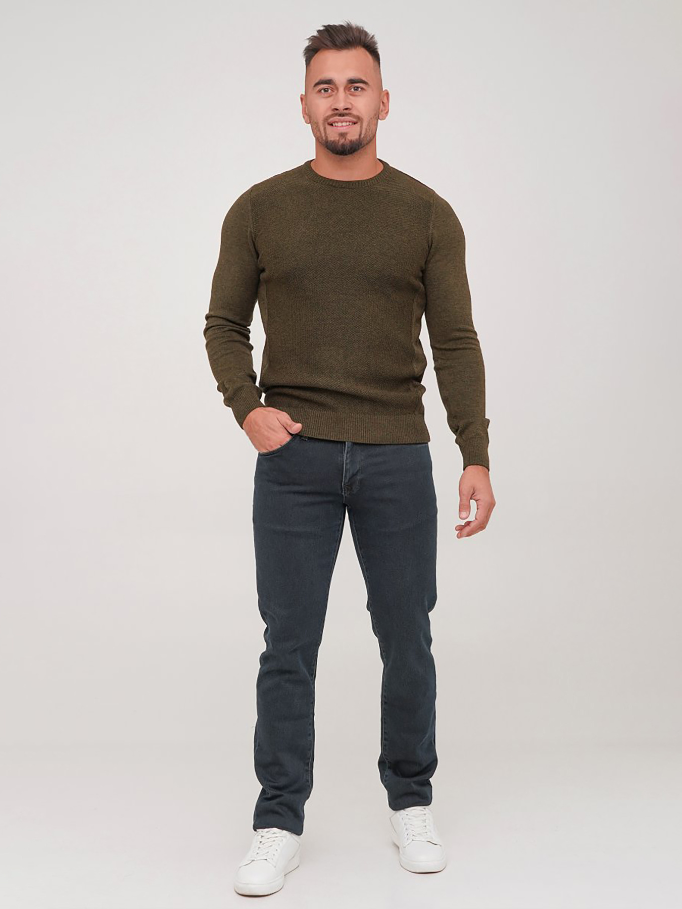 Джемпер Trend Collection модель TC6817KhakiSVTRMN Фото