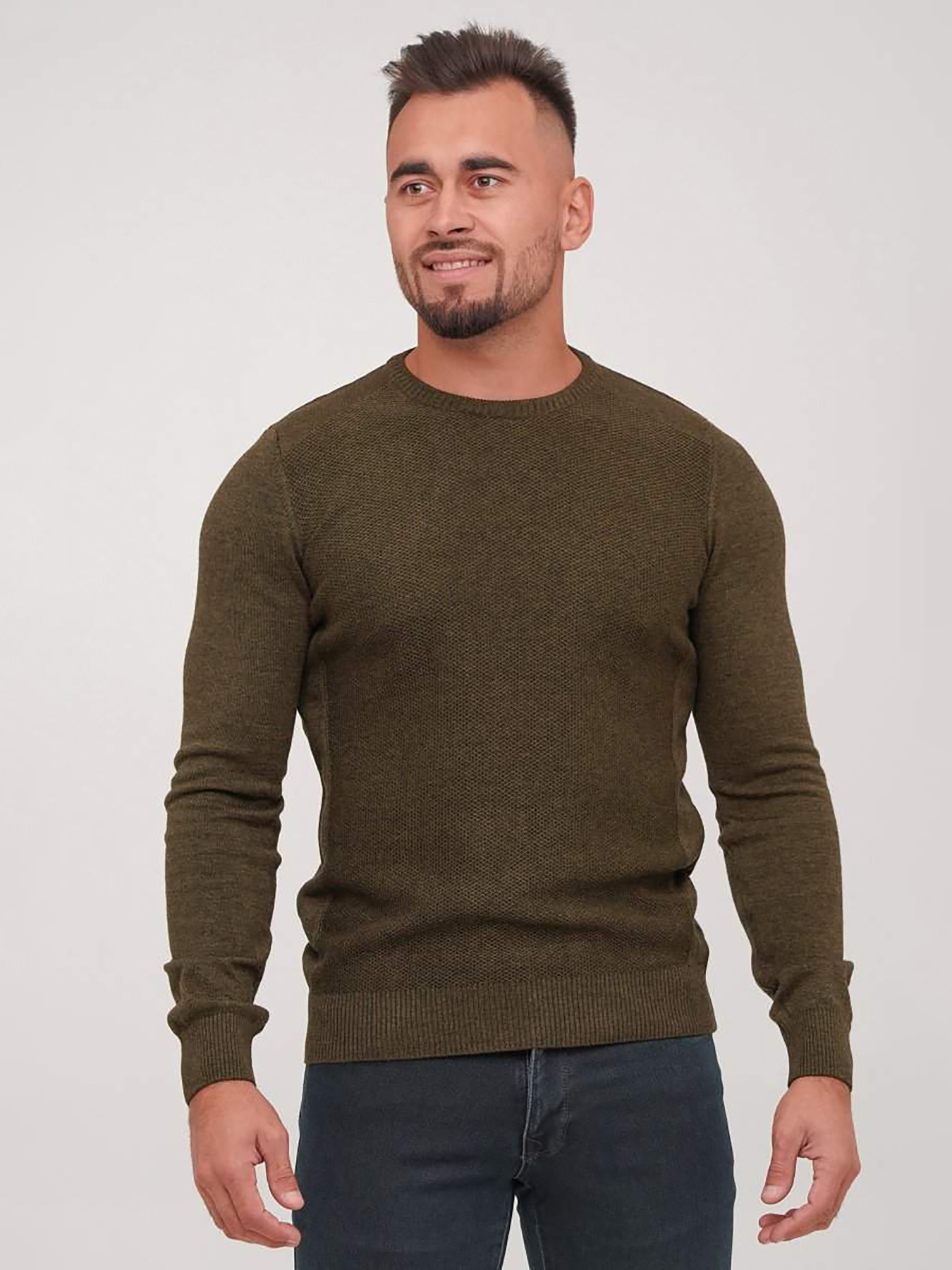 Джемпер Trend Collection модель TC6817KhakiSVTRMN Фото