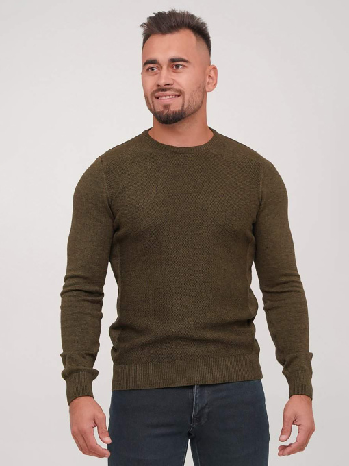 Джемпер Trend Collection модель TC6817KhakiSVTRMN Фото