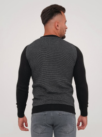 Джемпер Trend Collection модель TC6813BlackGreySVTRMN Фото