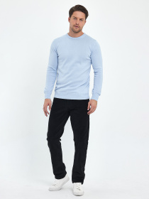 Джемпер Trend Collection модель TC6736LightBlueSVTRMN Джемпер Trend Collection модель TC6736LightBlueSVTRMN Фото