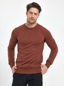 Джемпер Trend Collection модель TC6734BrownSVTRMN Джемпер Trend Collection модель TC6734BrownSVTRMN Фото