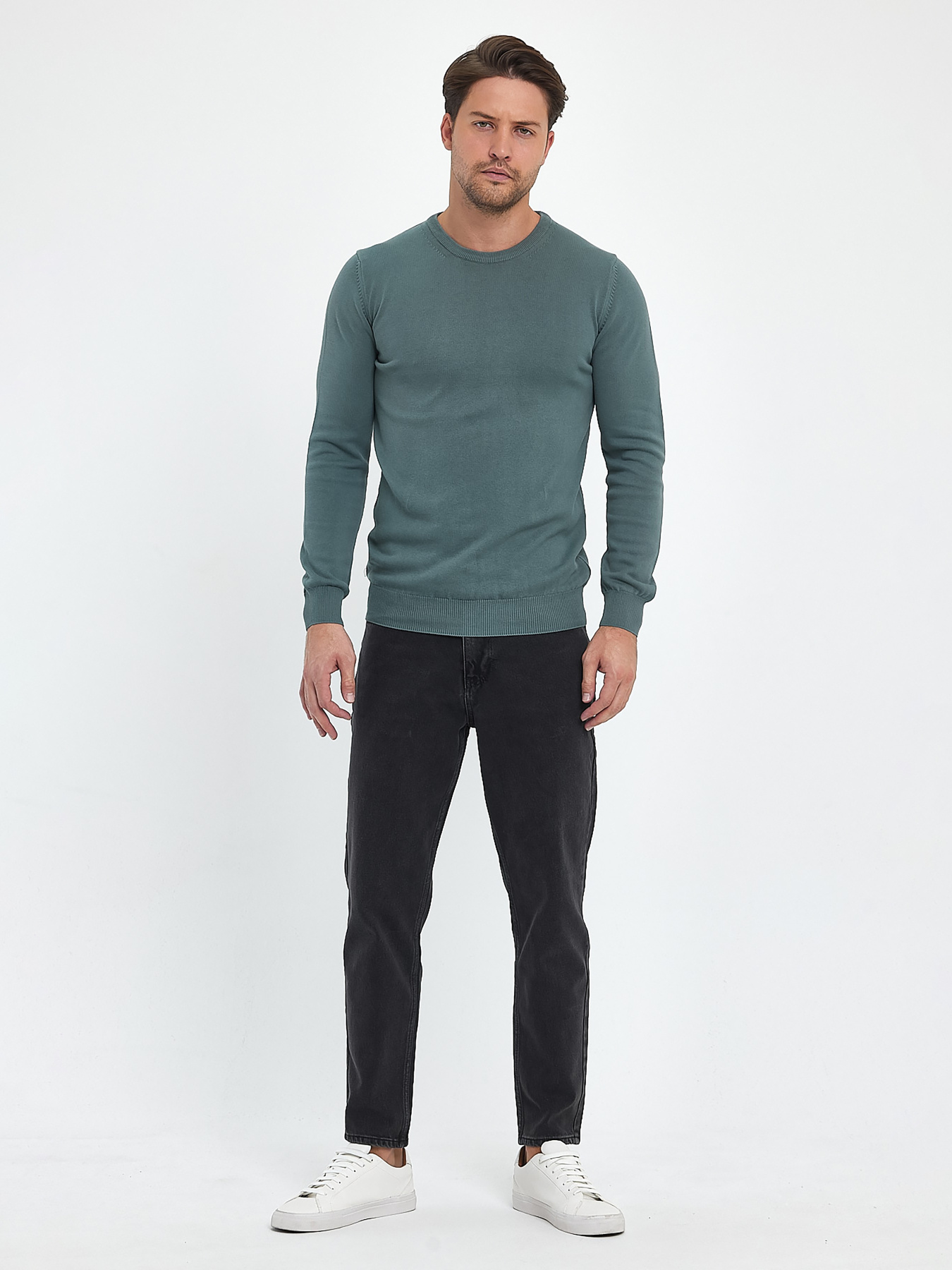 Джемпер Trend Collection модель TC6733GreenSVTRMN Джемпер Trend Collection модель TC6733GreenSVTRMN Фото