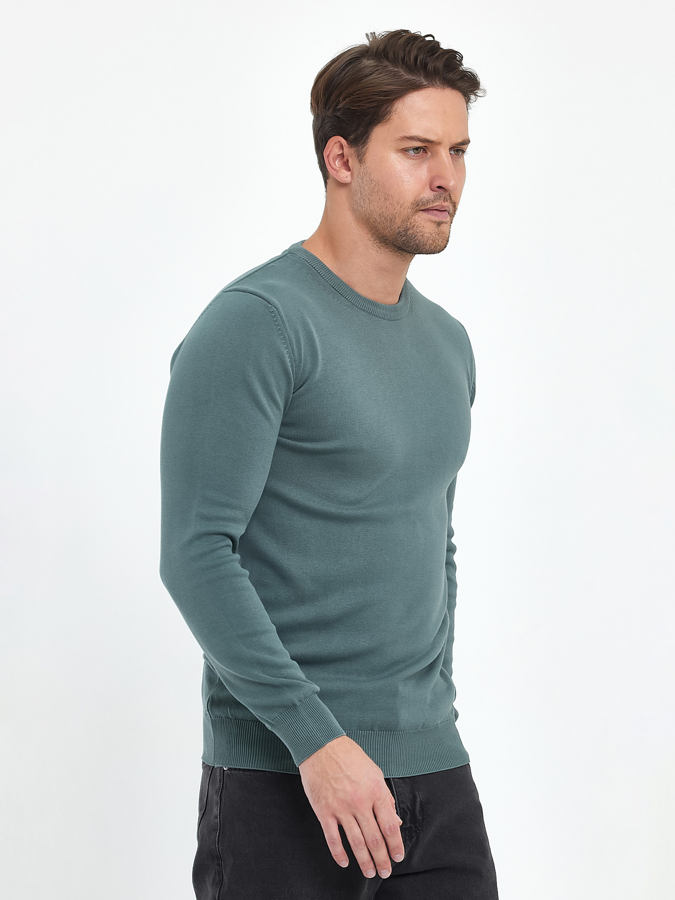 Джемпер Trend Collection модель TC6733GreenSVTRMN Джемпер Trend Collection модель TC6733GreenSVTRMN Фото