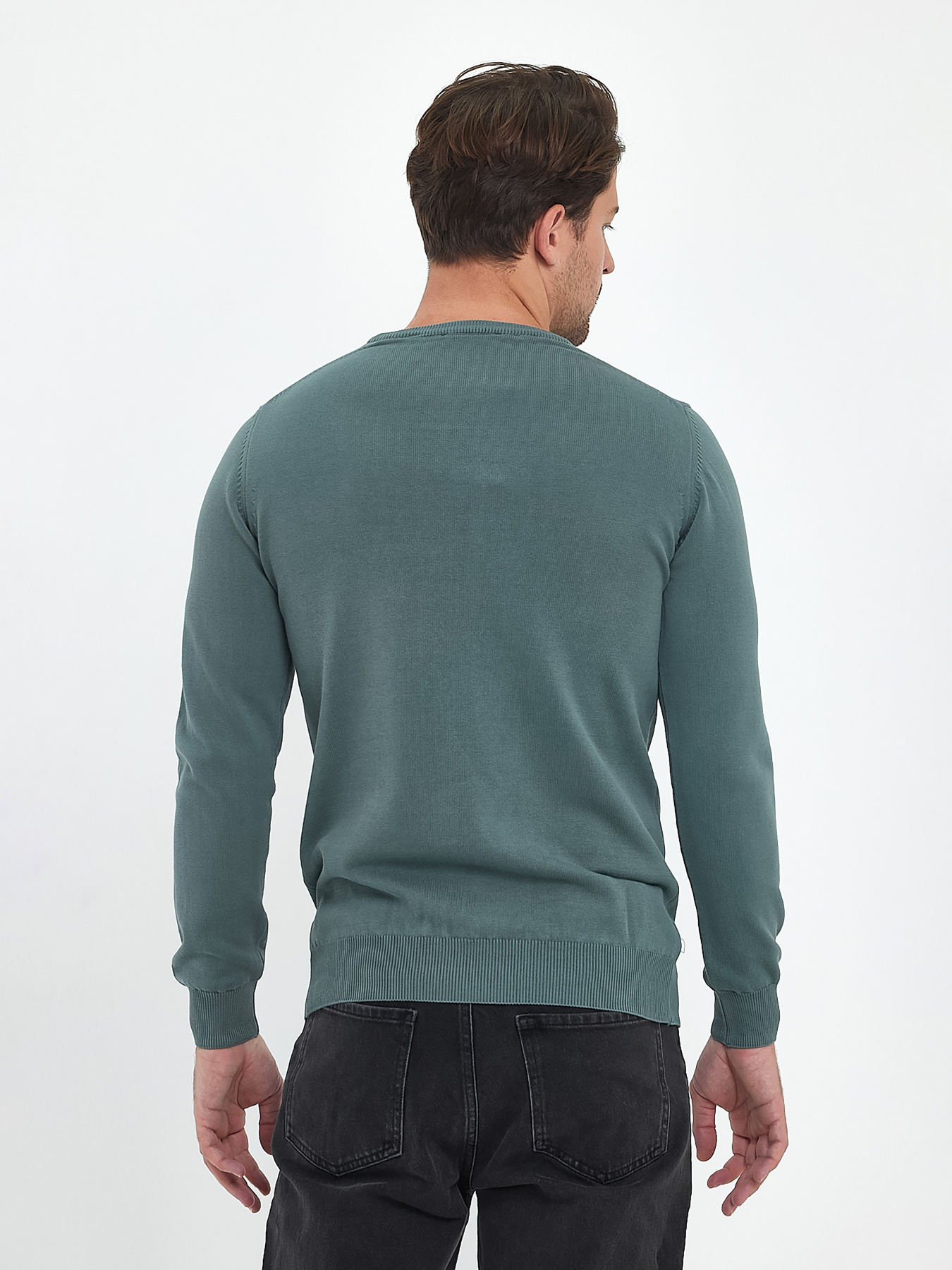 Джемпер Trend Collection модель TC6733GreenSVTRMN Джемпер Trend Collection модель TC6733GreenSVTRMN Фото