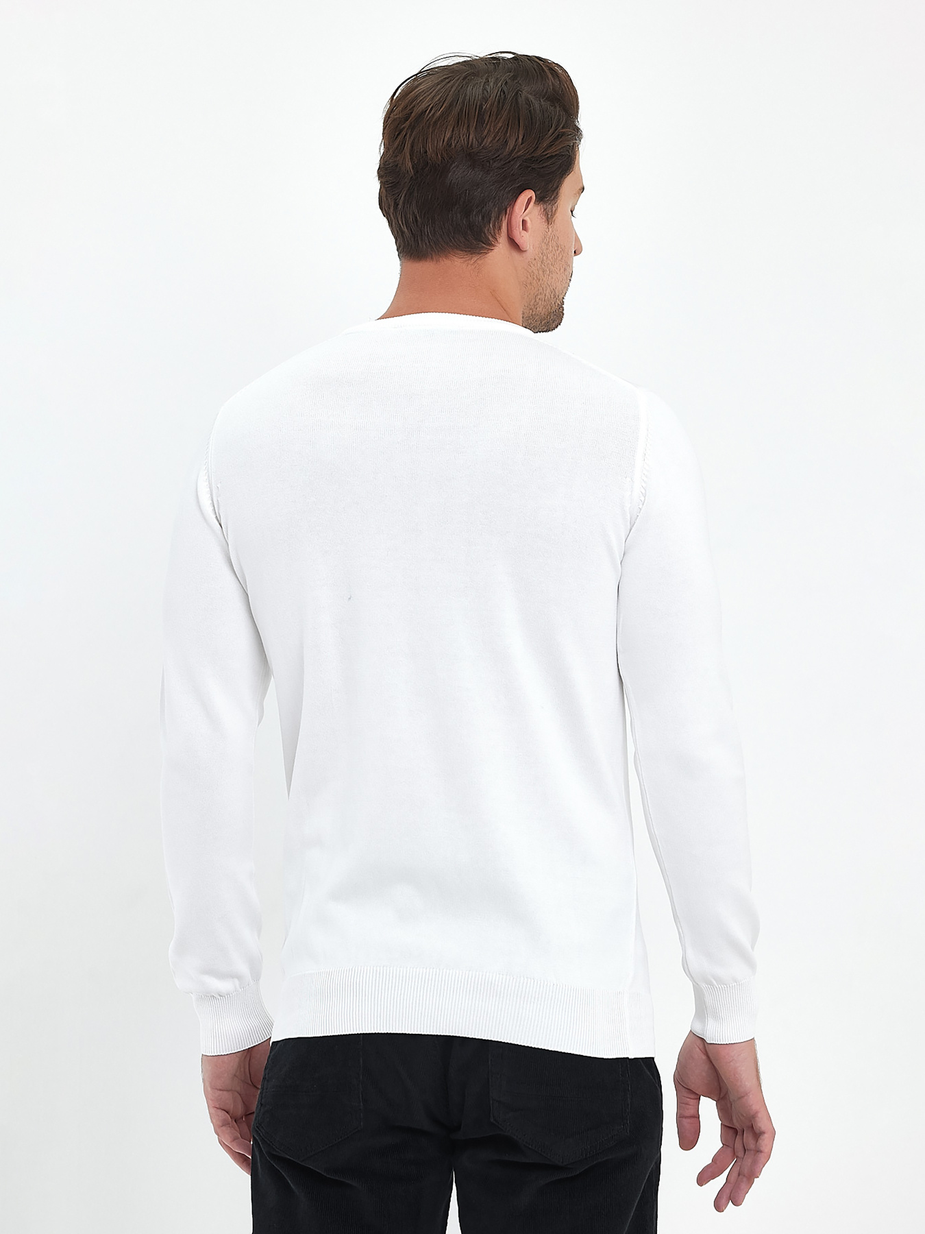 Джемпер Trend Collection модель TC6732WhiteSVTRMN Фото
